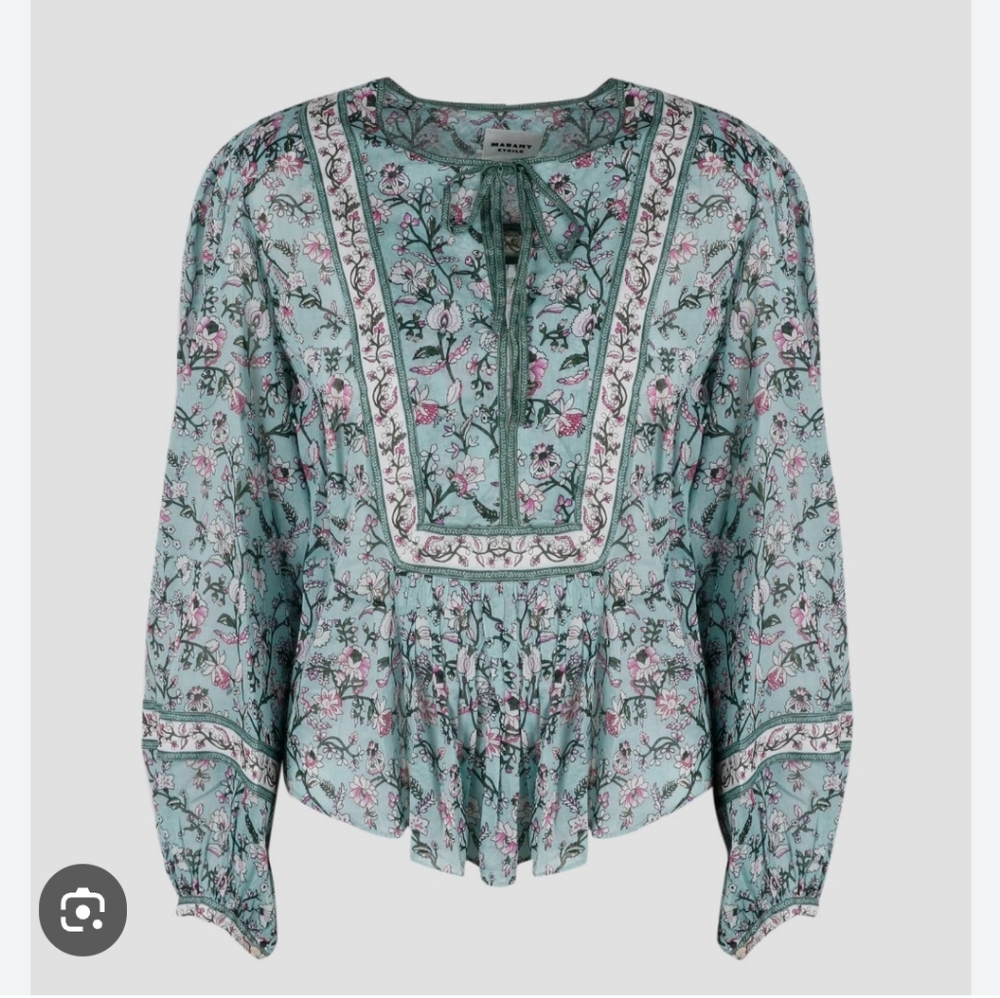 Marant etoile Gayle top in Verde